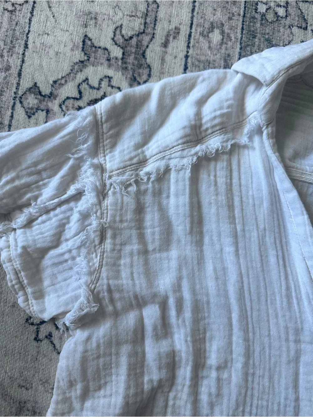 Free People lightweight gauze